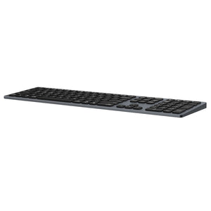 Amper Slim Full Size Aluminium USB-C Rechargeable Bluetooth Keyboard For Mac - Amper HQ