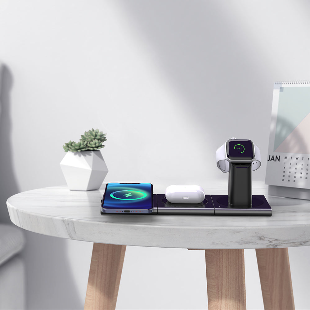 Amper 3-in-1 Modular Magnetic Wireless Charger - Amper HQ