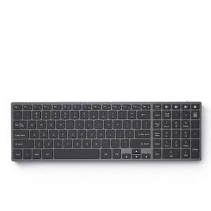 Amper Aluminium Slim Compact Rechargeable 4 Channel Bluetooth Keyboard For Windows and Mac OS - Amper HQ