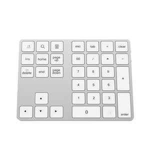 Amper Aluminium USB-C Bluetooth Extended Keypad With 2 USB Ports - Amper HQ