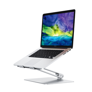 Amper Adjustable Aluminium Laptop Stand - Also Compatible With iPad - Amper HQ