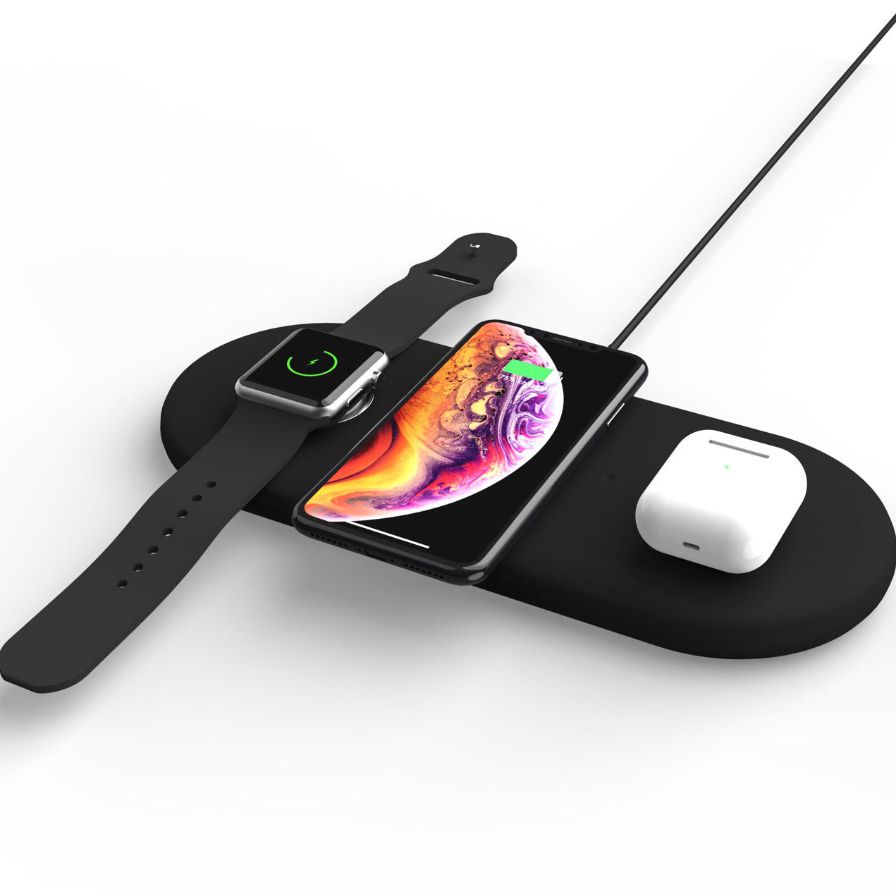 Amper 3-In-1 5-Coil Wireless Charger Pro - Amper HQ