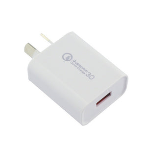 18W QC3.0 Qualcomm Quick Charger for fast iPhone iPad & Android Charging - Amper HQ