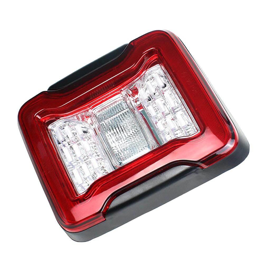 JL Tail Light Conversion Kit for JK Jeep Wrangler 07-18 JK/ JKU - Clear - Amper HQ