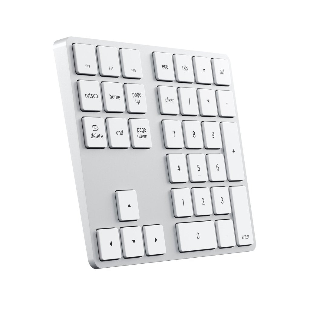 Amper Aluminium USB-C Bluetooth Extended Keypad With 2 USB Ports - Amper HQ