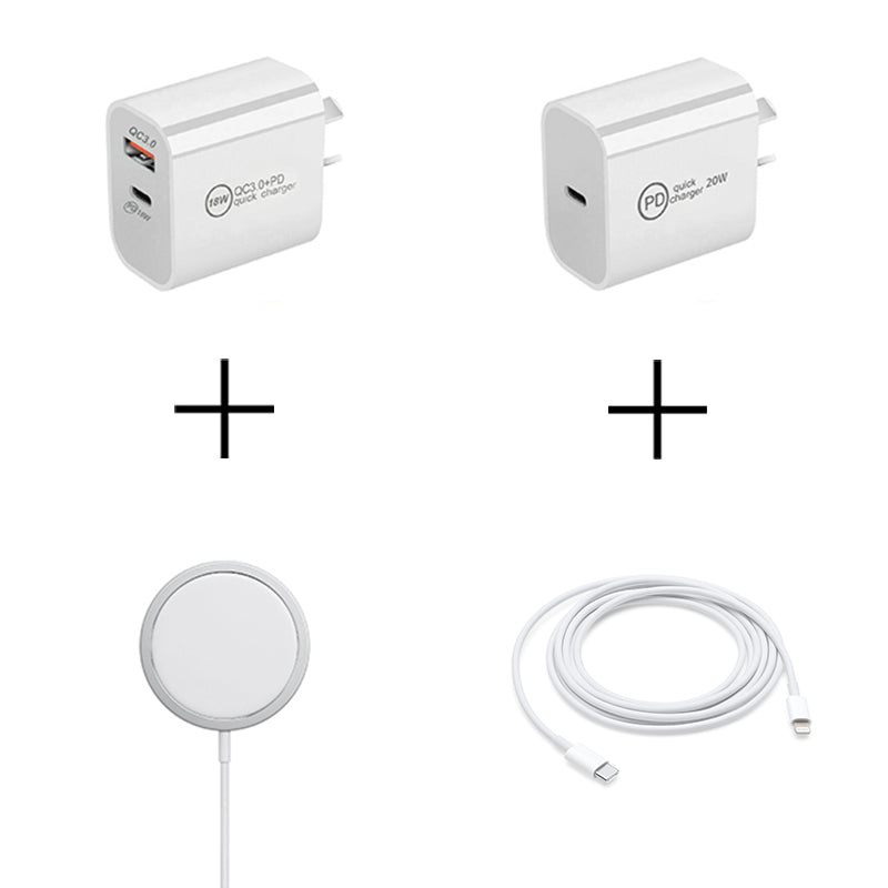 Amper iPhone 12 and iPhone 12 Pro Charging Kit (15W MagSafe + 2m 20w Adaptor) - Amper HQ