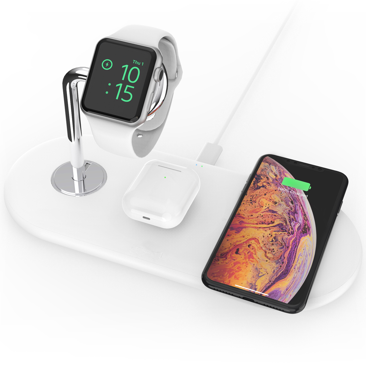 Amper 3-In-1 5-Coil Wireless Charger Pro - Amper HQ